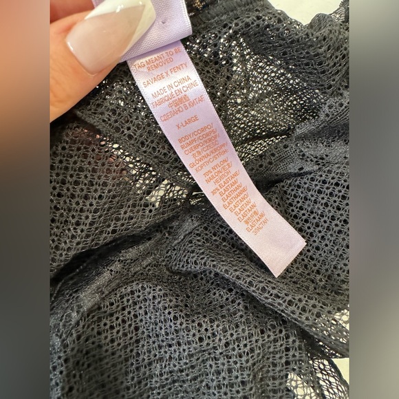 Savage X Fenty black lace cropped camisole - Picture 7 of 7